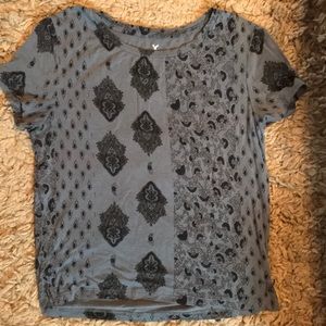 American Eagle Crop Tshirt
